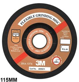 3M G46 WA FLEXIBLE GRINDING DISC 115MM 