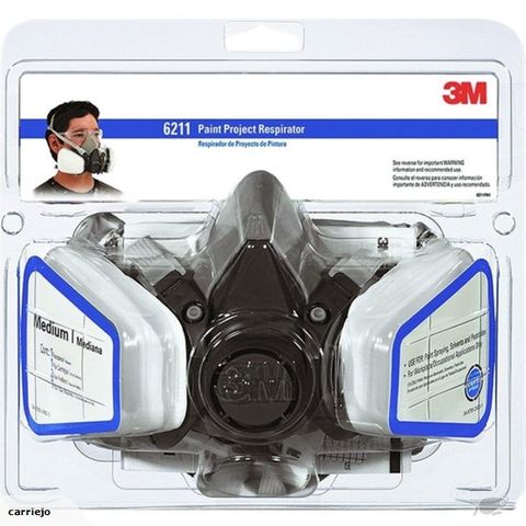 3M 6211 RESPIRATOR KIT MEDIUM