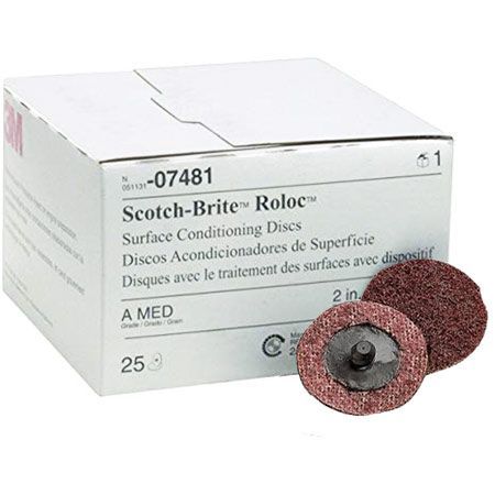 3M 7481 ROLOC FLEXIBLE DISC A MED MAROON 50MM