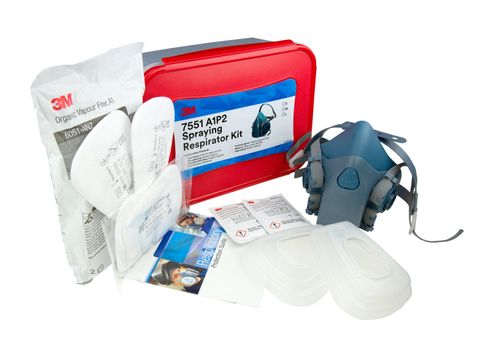 3M 7551 RESPIRATOR KIT ORGANIC VAPOUR AND PARTICULATES