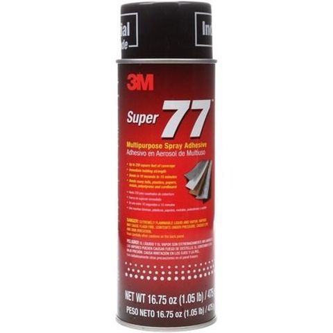 3M SUPER 77 MULTIPURPOSE SPRAY ADHESIVE