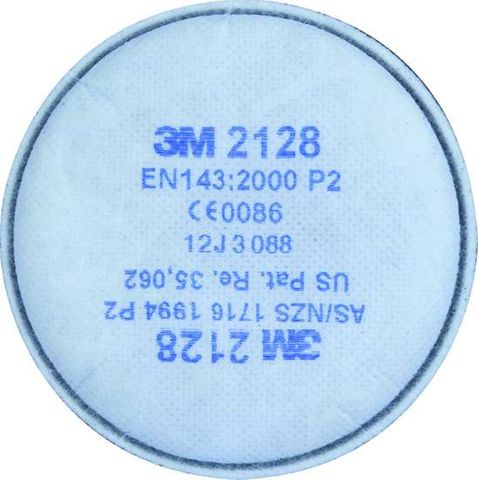 3M 2128 GP2 PARTICULATE, OZONE & NUISANCE (1 PAIR)