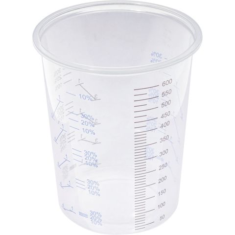 PRINTED FLEXIBLE MIXING CUP 600ML