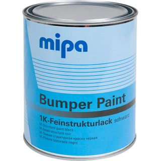 MIPA TEXTURE BUMPER PAINT BLACK 1L