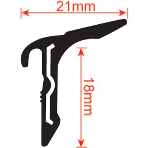 RIGID  WAIST SEAL 1M LENGTH