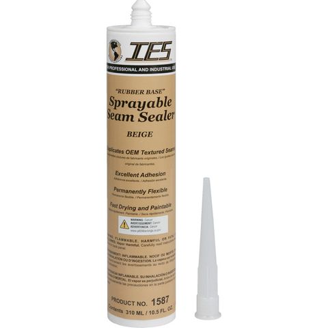 BEIGE RUBBER BASE SPRAYABLE SEAM SEALER