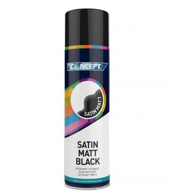 CONCEPT SATIN BLACK AEROSOL 450ML