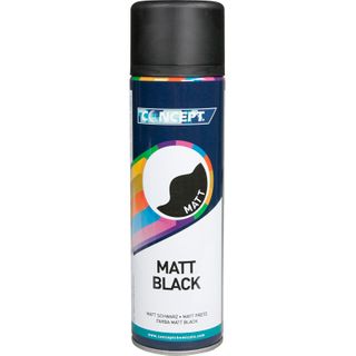 CONCEPT MATT BLACK AEROSOL 450ML