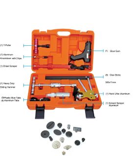 PAINTLESS DENT PULLER GLUE GUN KIT