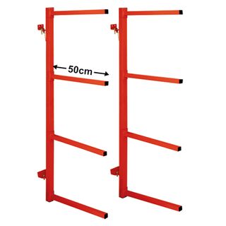 WALL MOUNTED BUMPER RACK