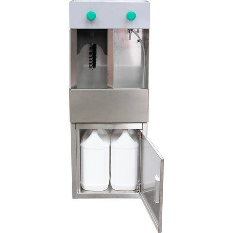 SPRAY GUN QUICK CLEANER WALL MOUNTED