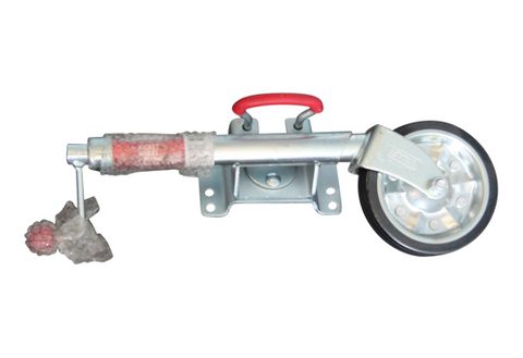 Jockey wheel for trailers, heavy duty