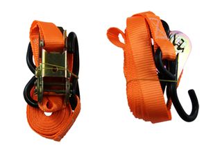 Ratchet tie-down straps 3.6m (pair)