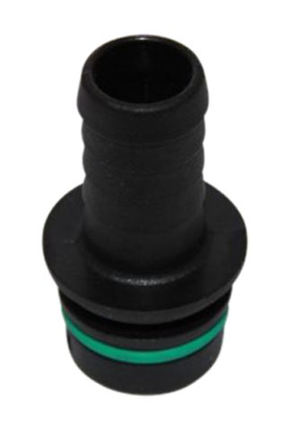 Hose tail 19mm w/ o-ring