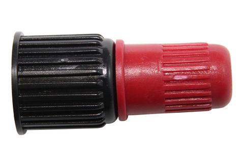 Red adjustable cone nozzle