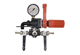 Sting 3 way pressure regulator & gauge