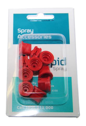 Pack 10 | Nozzle 110º SF.04 red