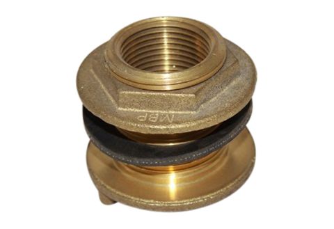 1 inch brass tank fitting