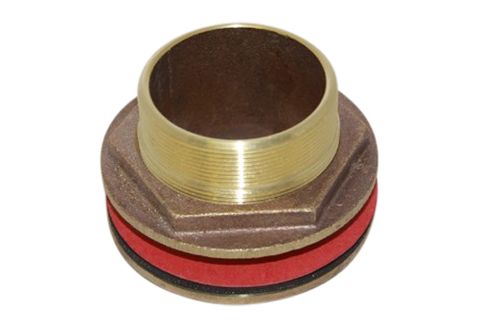 3 inch brass tank fitting