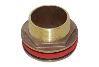 3 inch brass tank fitting