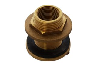 3/4 inch brass tank fitting