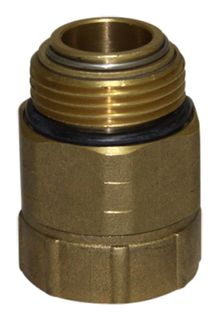 1 inch BSPM to 1 inch BSPF brass swivel