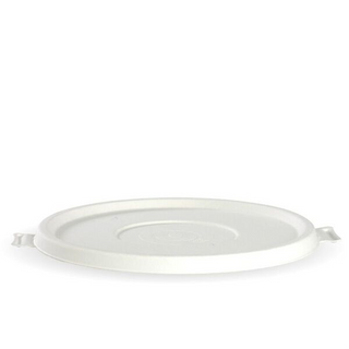 Biopak Cane Bowl Lid White Slv 50