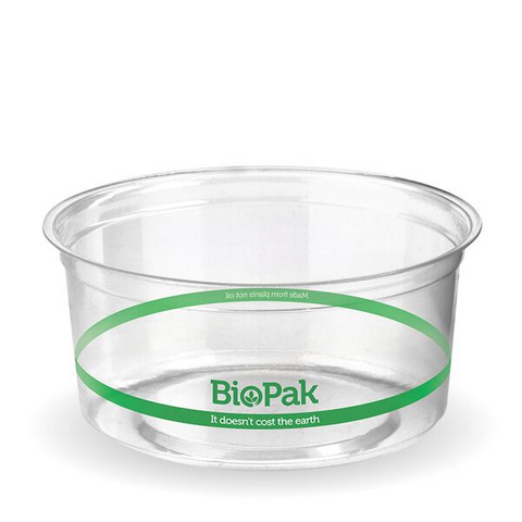 Biopak Deli Bowl Round Clear 360ml Slv 50