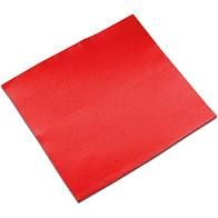 Quilted Dinner Napkin Qtr Fold Red Pkt 50