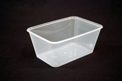 Genfac Container Rectangle 1000ml Slv 50