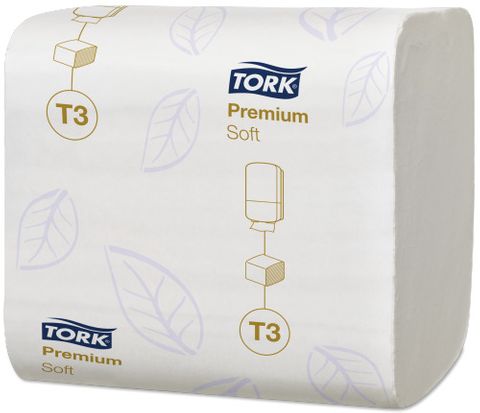 Tork Interleaved Soft Folded Toilet Paper 2ply Premium Ctn7560sht