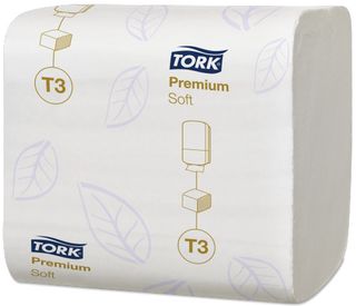 Tork Interleaved Soft Folded Toilet Paper 2ply Premium Ctn7560sht