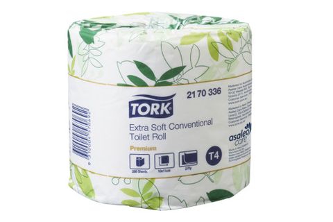 Tork Extra Soft Conventional Toilet Roll 280 Sheet 2ply Premium Ctn 48