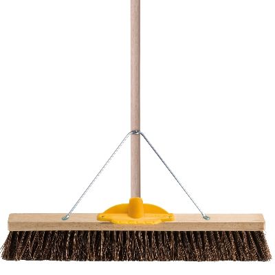 Oates Bassine Broom with Wooden Handle 600mm
