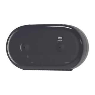 Tork SmartOne Twin Mini Toilet Elevation Dispenser Black T9