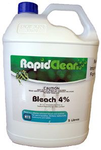 Bleach 4% Rapid 5L