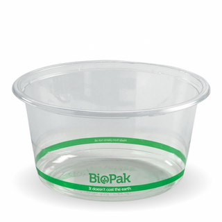 Biopak Deli Bowl Round  Wide Clear 700ml Slv 50