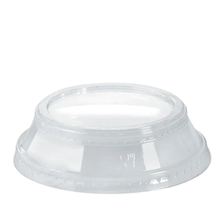Biopak Clear Dome Lid with No Hole 300-700ml Slv 50