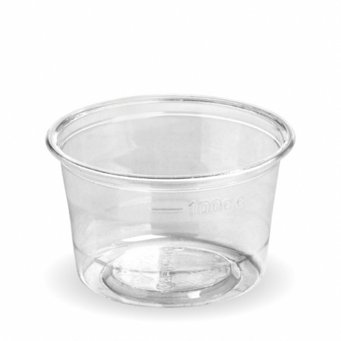 Biopak Sauce Cup Clear 140ml Slv 50