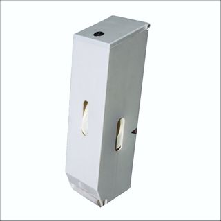 Toilet Roll Dispenser 3 Rolls ABS plastic White