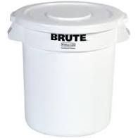 Rubbermaid Brute Round Bin 61CM WX80CM H White