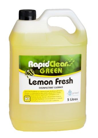Lemon Fresh Disinfectant Rapid 5Lt
