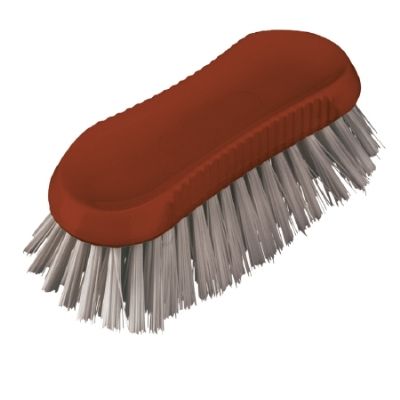 Brush Daisy Dairy Scrub Red