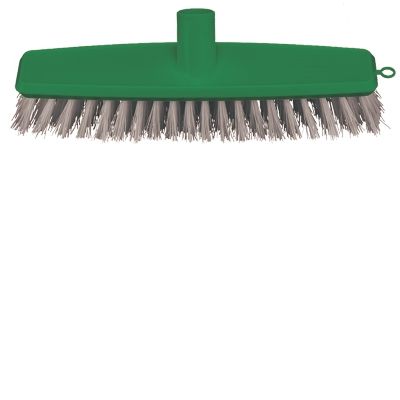 Broom Floor Scrub Head Green 300mm