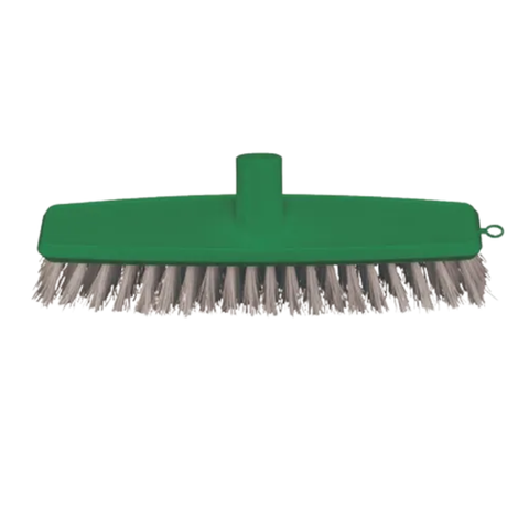 Broom Floor Scrub Head Green 300mm