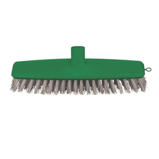 Broom Floor Scrub Head Green 300mm