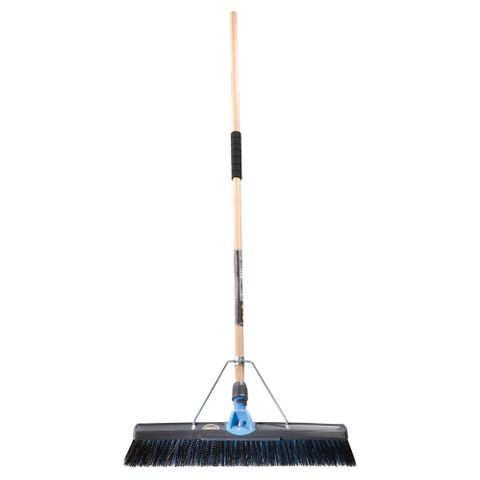 Broom Titanium Extra Stiff 600mm with Reinforced Handle