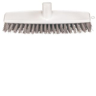 Broom Floor Scrub White 300mm Head Only B-12426