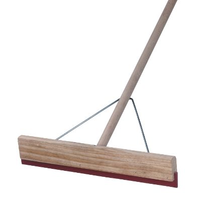 Squeegee 450mm Wooden Back with Reinforced Handle