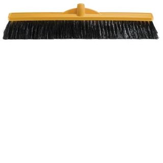 Broom Medium Yellow Stiff 600mm Head Only